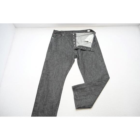 Vintage Levis 501 White Oak Cone Denim XX Straight Button Fly Jeans Mens 44 x 31 - Picture 2 of 9